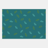 Scent of a forest - Green Spruce Twigs Geschenkpapier Set (Vorderseite 2)