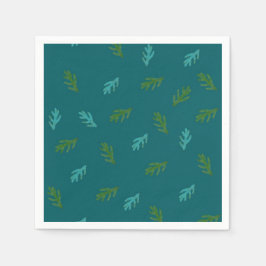 Scent of a forest - Green Spruce Twigs Serviette