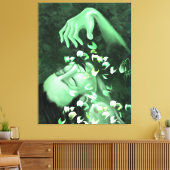 Scent of Spring Canvas Print Modern Style Malerei Leinwanddruck (Insitu (Wohnzimmer))