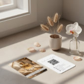 Scented Perfume Fragrance Shop Photo QR Code Visitenkarte