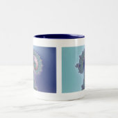 Scepter - Fraktal-Tasse Zweifarbige Tasse (Mittel)