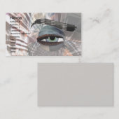 Sceye - Alien Eye Visitenkarte (Vorne/Hinten)
