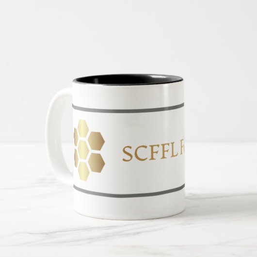 SCFFL-Tasse Zweifarbige Tasse (Vorderseite Links)