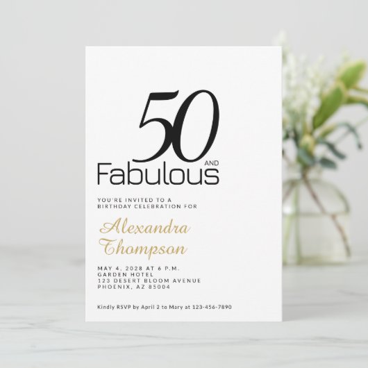 Sch Einladung (Stehend Vorderseite)