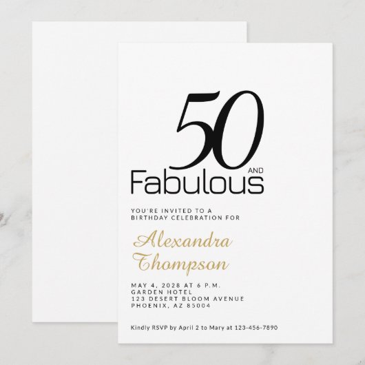 Sch Einladung (Vorne/Hinten)