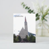 Schaan-Kirche Postkarte (Stehend Vorderseite)