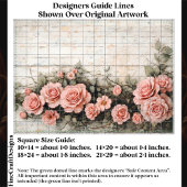 Schabby Chic Kletterrosen Rosa FD8L Decoupage Seidenpapier