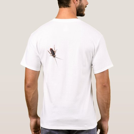 Schabe T-Shirt (Rückseite)