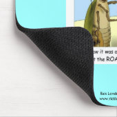Schaben-Motel Lustiger Cartoon-Mauspad Mousepad (Ecke)