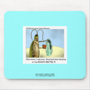 Schaben-Motel Lustiger Cartoon-Mauspad Mousepad