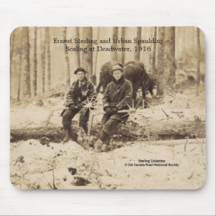 Schaber bei Deadwater, Maine - 1916 Mousepad