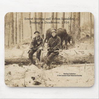 Schaber bei Deadwater, Maine - 1916 Mousepad