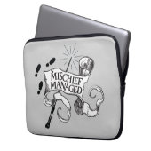 Schabernack erledigt laptopschutzhülle (Vorderseite Links)