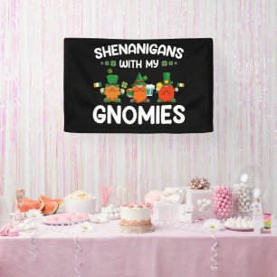 Schabernack mit meinen Gnomies St. Patrick's Day G Banner