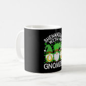 Schabernack mit meinen Gnomies St. Patrick's Day G Kaffeetasse (Vorderseite Links)