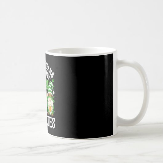 Schabernack mit meinen Gnomies St. Patrick's Day G Kaffeetasse (Rechts)