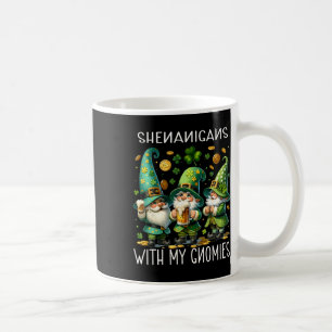 Schabernack mit meinen Gnomies St. Patrick's Day G Kaffeetasse