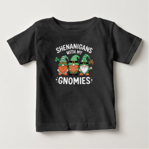 Schabernack mit meinen Gnomies St. Patrick's Day I Baby T-shirt
