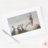 Schabernack Rechteckiger Aufkleber (Umschlag)