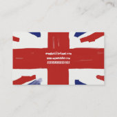 Schäbiger Gewerkschafts-Jack, Visitenkarte (Rückseite)