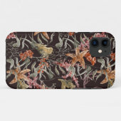 Schäbiges Seeleben-Muster Case-Mate iPhone Hülle (Rückseite (Horizontal))
