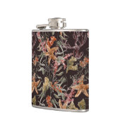 Schäbiges Seeleben-Muster Flachmann (Links)