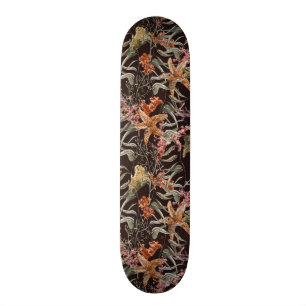Schäbiges Seeleben-Muster Skateboard