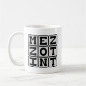 Schabkunst, Drucktechnik Kaffeetasse (Links)