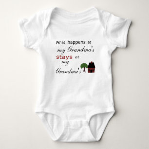 Schablone: An was… geschieht, bleibe an…. Baby Strampler