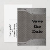 Schablone Ankündigungspostkarte (Vorne/Hinten)