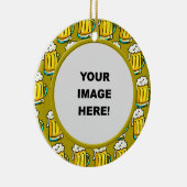Schablone, Bier-Grenze Keramik Ornament (Rechts)