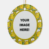 Schablone, Bier-Grenze Keramik Ornament (Links)