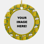 Schablone, Bier-Grenze Keramik Ornament (Hinten)