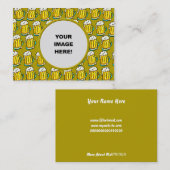 Schablone, Bier-Grenze Visitenkarte (Vorne/Hinten)