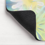 Schablone-Blumen Mousepad (Ecke)