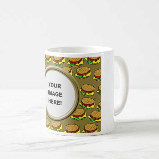 Schablone, Burger-Grenze Kaffeetasse (VorderseiteRechts)