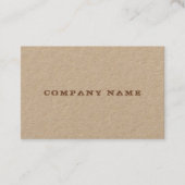Schablone Elegant Modern Distressed Text Company Visitenkarte (Vorderseite)
