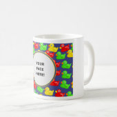 Schablone, Enten-Grenze Kaffeetasse (VorderseiteRechts)