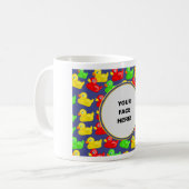 Schablone, Enten-Grenze Kaffeetasse (Vorderseite Links)