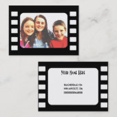 Schablone, Film-Schablone Visitenkarte (Vorne/Hinten)