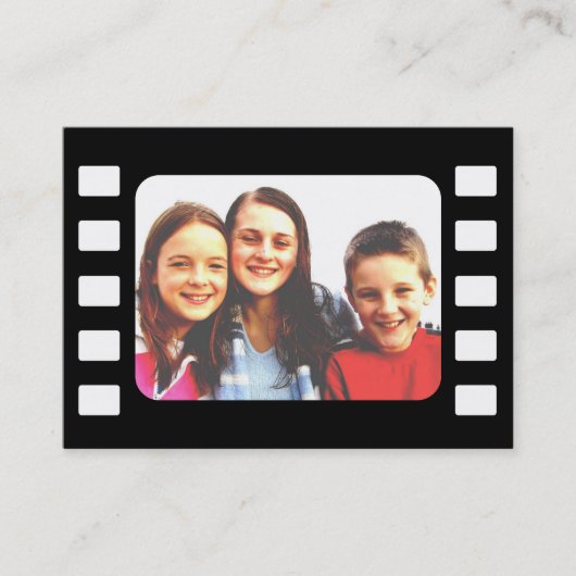 Schablone, Film-Schablone Visitenkarte (Vorderseite)