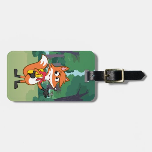 Schablone Gepäckanhänger (Vorderseite horizontal)