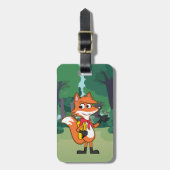 Schablone Gepäckanhänger (Vorderseite vertikal)