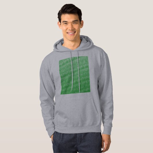 Schablone Hoodie (Vorne ganz)