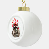 Schablone Keramik Kugel-Ornament (Rechts)