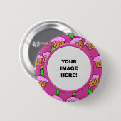 Schablone, Kuchen-Grenze Button (Vorne & Hinten)