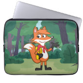 Schablone Laptopschutzhülle (Vorderseite)