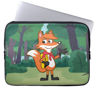 Schablone Laptopschutzhülle