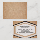 Schablone - Leinwand-Hintergrund Visitenkarte (Vorne/Hinten)