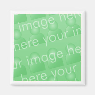 Schablone Magnet
